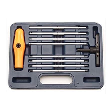 Durston Manufacturing HEX & BALL SET  T HANDLE 10 PC VIBHI100